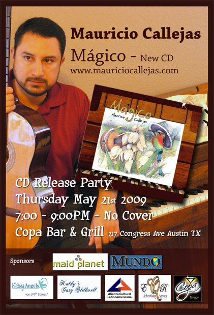 Mágico - Concierto de Lanzamiento Mauricio Callejas